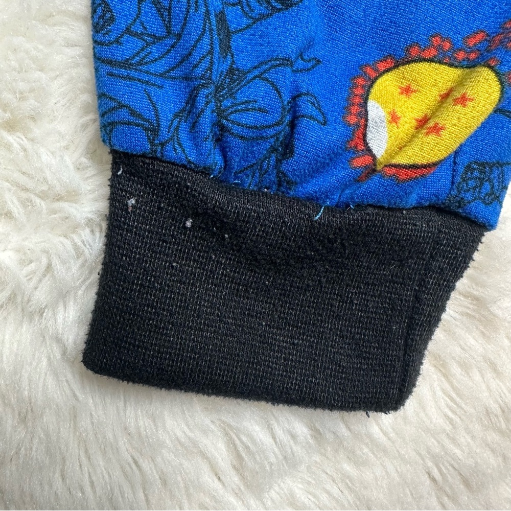 Dragon Ball Z Pajama Set 2 Pc Grey/Blue/Orange Size 6 - Picture 13 of 16